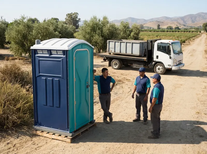 Agricultural & Harvest Crew Restroom Rental in Riverside, CA