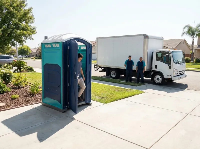 Standard Portable Toilet Rental in Riverside, CA